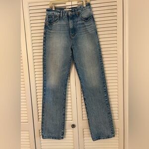 Madewell Light Blue Women’s High-waist “90’s Jeans”